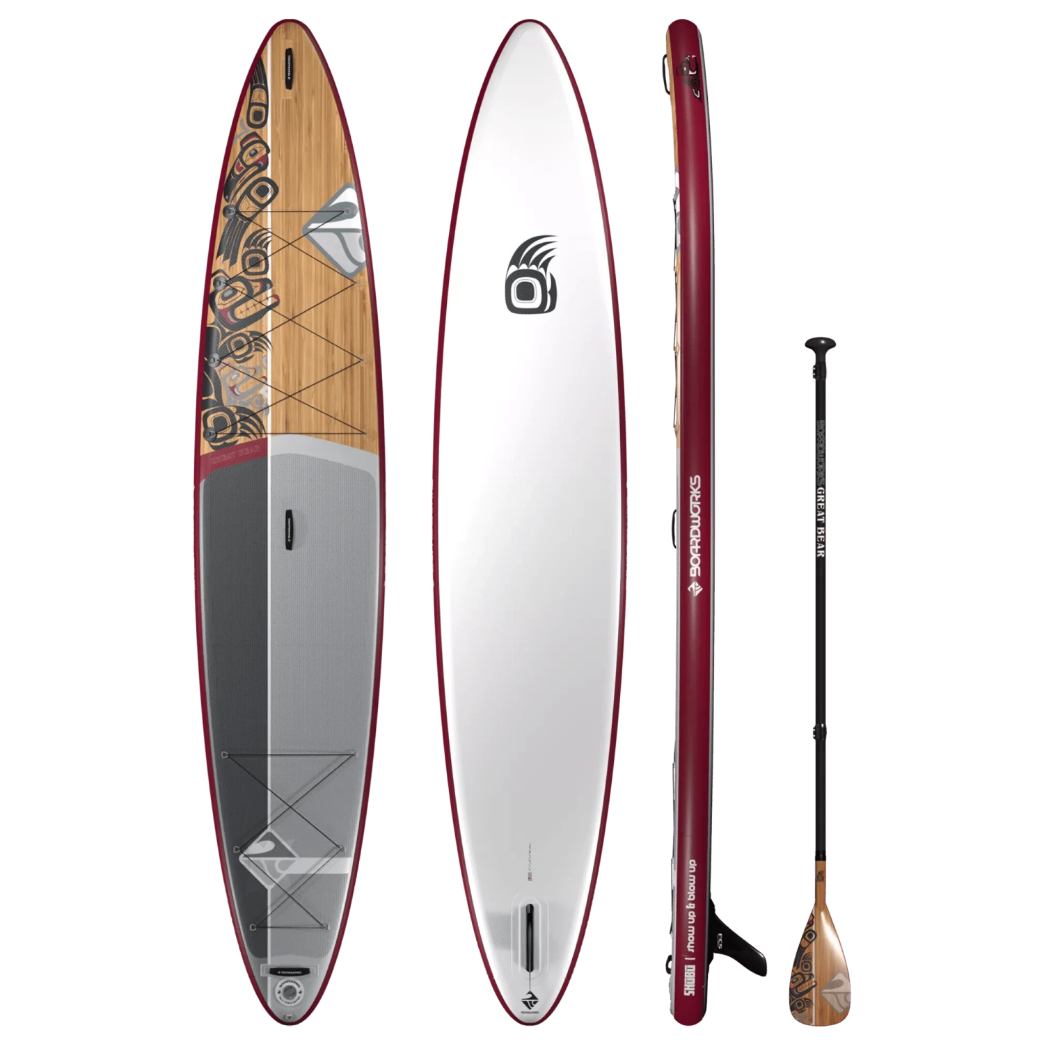 Shubu Great Bear 14' Inflatable Paddle Board 1 Shubu Great Bear 14' Inflatable Paddle Board